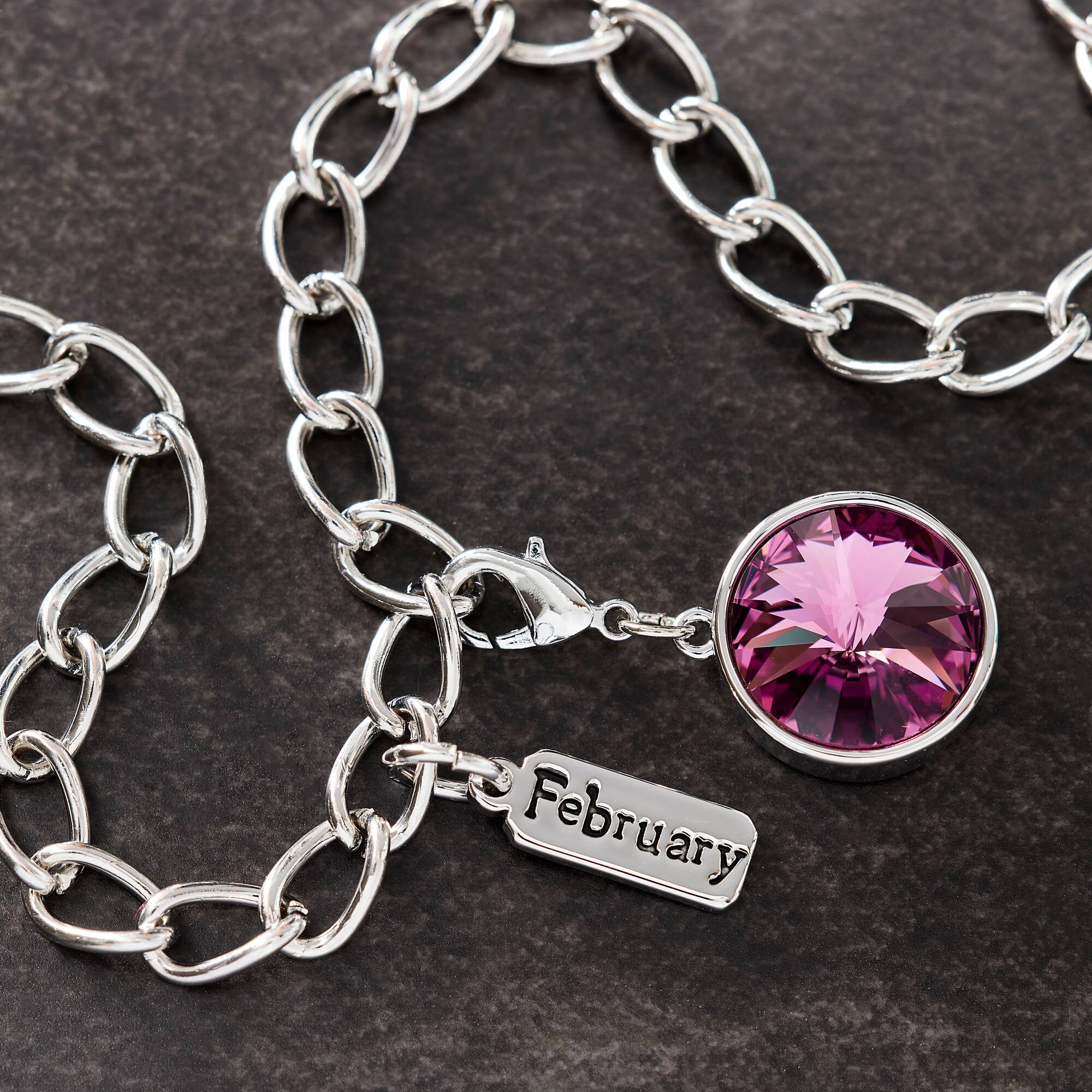 12 Pack: Austrian Crystal Birth Month Charm Set by Bead Landing